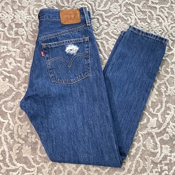Levi's Denim - Levi’s 501S Button Fly Distressed Jeans